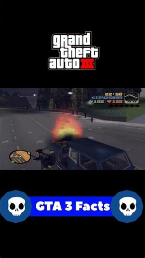 Did you know this about #gta3 😮 #gtafact #grandtheftauto #grandtheftauto3 #gta #gta5