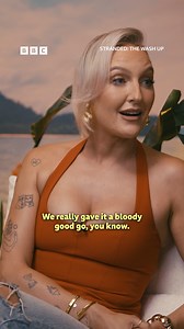 "I think we both left the island kind of changed women." Watch #StrandedTheWashUp now on #iPlayer #StrandedOnHoneymoonIsland #Stranded #SOHI | BBC