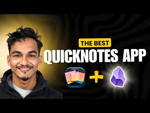 QSNotes: The best Way to Take Quick Fleeting Notes