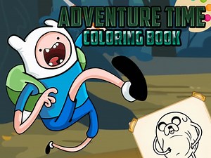 Play Adventure Time Coloring Book | Free Online  Games. KidzSearch.com