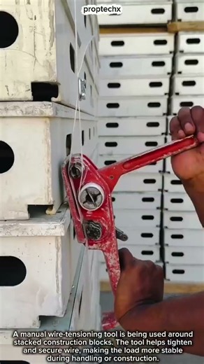 How This Wire Tensioner Works! Secure Fencing Faster and Tighter #FenceTools #Construction #Shorts!