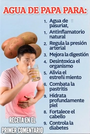 Jugo de papa: para qué sirve y cómo prepararlo.Para seguir recibiendo mis recetas, solo debes decir algo… ¡Gracias! | Remedios del campo