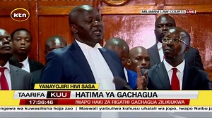 8K views · 213 reactions | Githu Muigai: Wait a minute, if the Deputy Chief Justice cannot assign duties to judges, what exactly does the Deputy Chief Justice deputize? | KTN News Kenya | Facebook