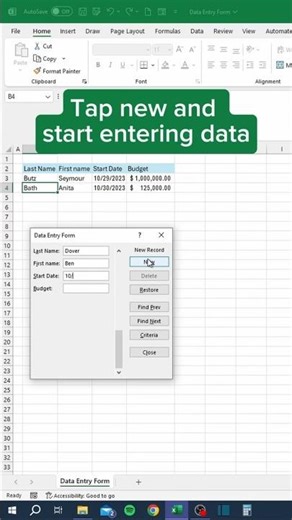 "MS Excel Data Entry Tricks & Shortcuts: Become a Data Entry Master (Easy Tips)"