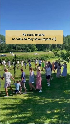 The 'Little Frogs' dance in Sweden