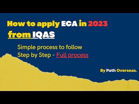 How to apply ECA from IQAS in 2023 | ECA Canada |ECA Step by Step process Express Entry|Immigration