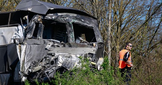 French train driver killed after crashing into truck at railway crossing