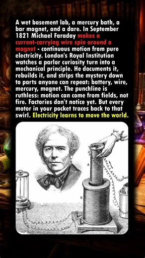 The First Motor Spin