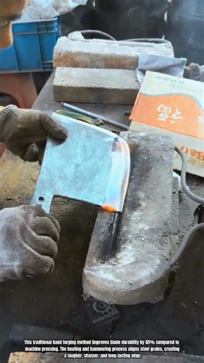 Best Innovation Machine: How to Hand Forging Heat Blade Process for Durable Steel