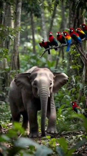 Gentle Giants: Heartwarming Moments of Baby Elephants & Their Mothers