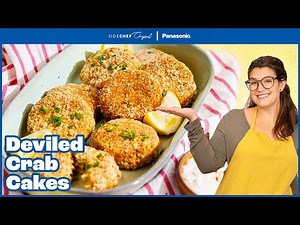 Deviled Crab Cakes using your Panasonic 4-in-1 Multi-Oven!