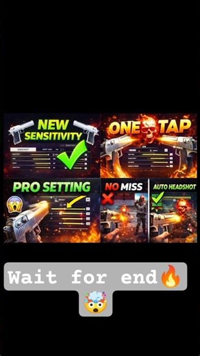 ff headshot trick🔥🤯#freefire #headshottrick #ffmax