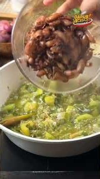 Pedas Berapi Sampai Bertambah Nasi! Sambal Hijau Cumi Asin Ni Memang Padu