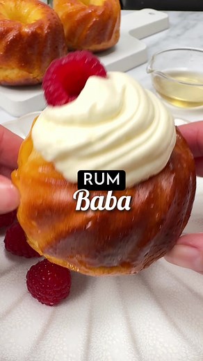 Delicious Rum Babas Recipe from France
