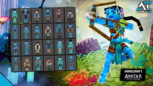 All 25 skins | Rites of Passage - Avatar DLC in Minecraft