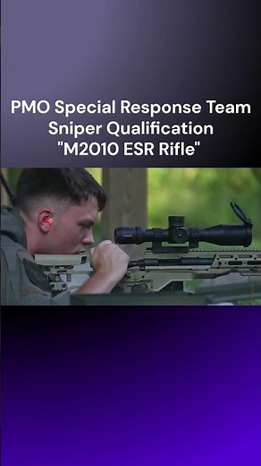 US Special Response Marines with "M2010 (ESR) Sniper Rifle"