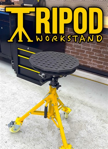 Compact Tripod Workstand for Welders and Fabricators