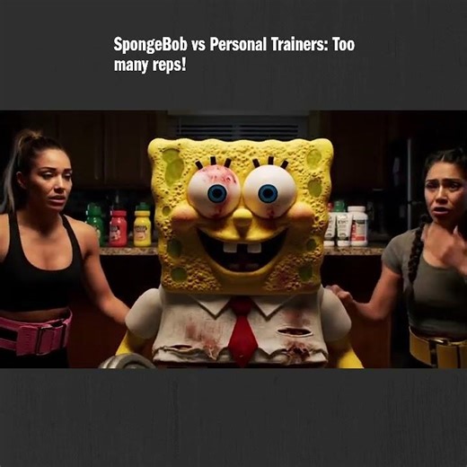 SpongeBob vs Personal Trainers: Too many reps!
