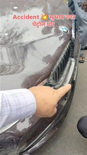 The owner of the BMW car asked who will pay for the damages. The owner of the BMW car asked who w...
