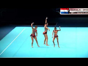 Netherlands (NED) - 2024 Acrobatic Worlds, Guimaraes (POR) Balance Qualification Women's Group