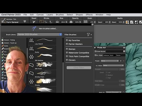 Corel Painter 2023 : First Impressions Of Upgrade - Rant - Features - Good and Bad