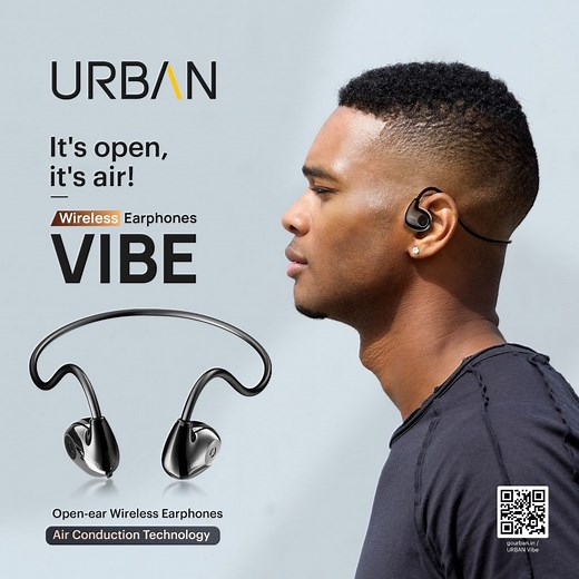 Urban Vibe Open-ear wireless earphones launched in India with an attractive price tag - Gizmochina