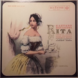 Gaetano Donizetti, Cecilia Fusco, Luigi Pontiggia, Federico Davià, Orchestra Filarmonica Di Roma, Alberto Zedda - Rita