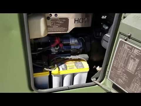 Cummins MEP-1040 10KW MIlitary Diesel Generator AMMPS Yanmar