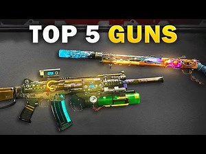 the TOP 5 *BEST* WEAPON LOADOUTS in Black Ops 6! (Best Guns and Class Setups BO6)