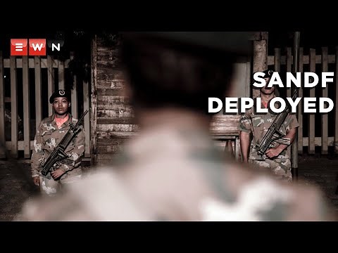 Ramaphosa authorises the deployment of the SANDF to assist police