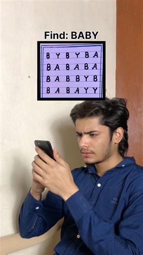 Can you find the word BABY?☠️🧠🌚#viralvideo #trendingshorts #challenge #games