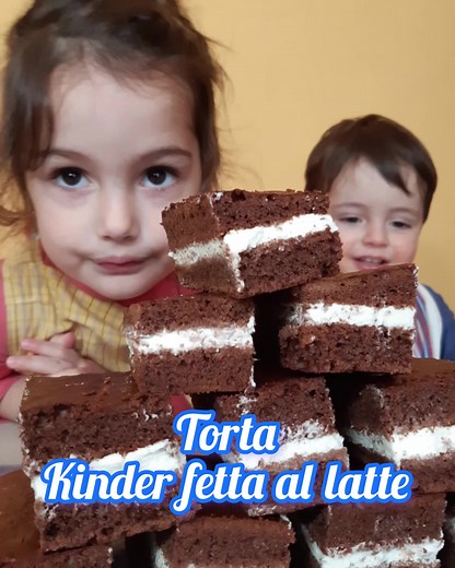 178K views · 3.8K reactions | La torta kinder fetta al latte è un...