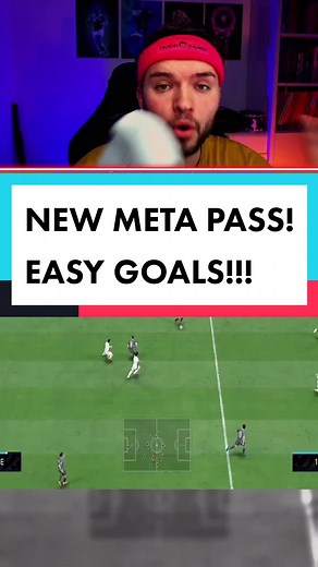 Best Pass / Trough Ball for easy Goals! Follow for more Tipps & Tricks. #fyp #fifatutorial #fy #fifa22 #lernenmittiktok #ultimateteam
