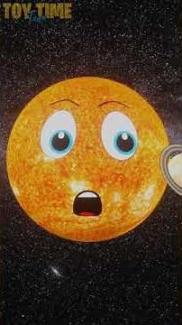 Planet Cartoon | Solar System | Toy Time Town Planets | Videos for Kids #Shorts