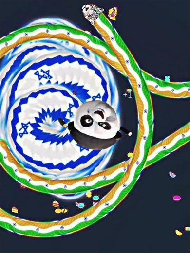WORMATE.IO - WORLD BIGGEST PANDA VS INDIAN PANTHER