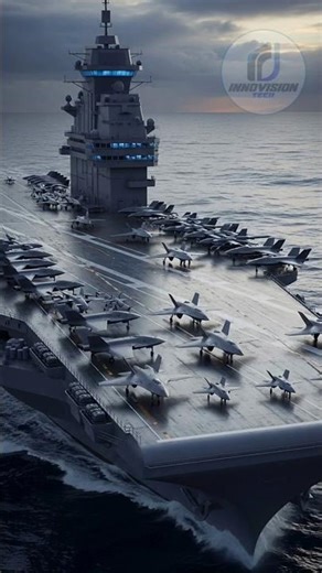 Navy of Future Is Autonomous #trending #shortvideo #aircraftcarrier