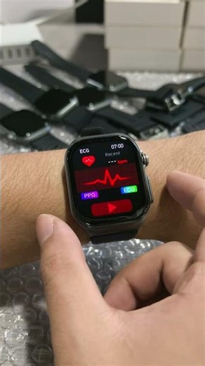 ECG smartwatch with a 2-inch AMOLED display. #northedge
