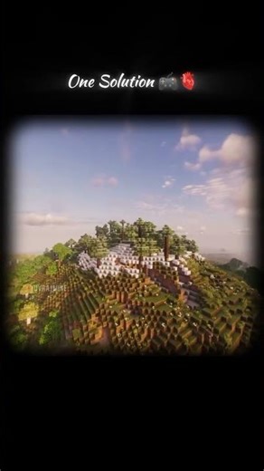 100 Problems One solution ❤️📍#shorts #popular #minecraft #minecraftshorts #minecraft100days