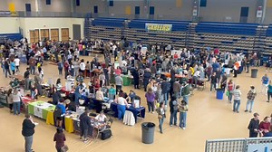 The Harford County College & Career Fair – going on now! Explore what's next after high school. Meet with representatives from dozens of top colleges, industries, and military organizations all happening today at the APGFCU Arena, 3–7 p.m. Harford County Public Schools | Harford Community College