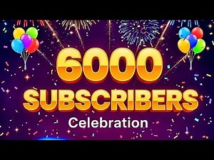 Live subscribers Counting Celebrations | Live Subscribers Celebration 6000 | #live #streaming