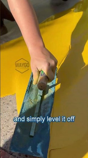 Waygo repair compound – durable, long-lasting, fixes cracks and holes.#repair #ground #cracked