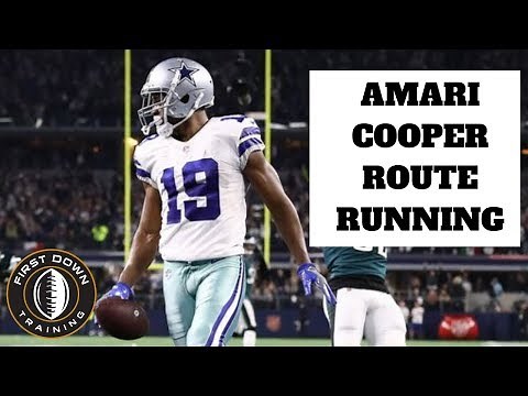 AMARI COOPER ROUTE RUNNING Breakdown - Dallas Cowboys - Top 5 NFL Receiver?