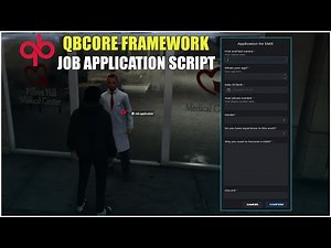 QBCore Job Application Script | Free FiveM Script | Installation & Showcase