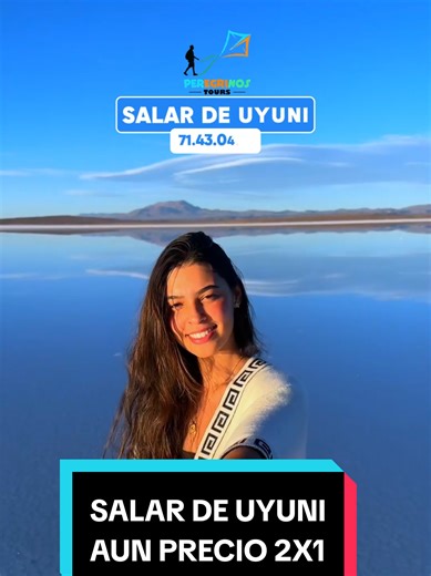 Salar de Uyuni al 2x1 finalizando la temporada del efecto espejo. #salardeuyuni #santacruzdelasierra🇳🇬 #bolivia🇧🇴 #ecectoespejo #cochabamba_bolivia