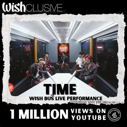 SB19’s heart-wrenching “Time” Wish Bus performance just hit 1 MILLION views on YouTube! 💥 A breathtaking ballad that whispers: our time here is limited, so love fiercely while you can. A’TIN, let’s keep pushing this gem to every heart around the globe! ❤️‍🔥❤️‍🔥❤️‍🔥 @SB19Official #SB19 | SB19 YouTube Streamers