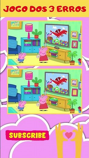 SPOT THE DIFFERENCE: Peppa and George Playing Video Games! 🐷🎮