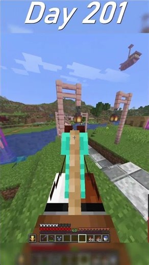 300 Days In Hardcore Minecraft (Day 201) #shorts #minecraft