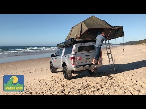 Howling Moon - Rooftop Tent Setup