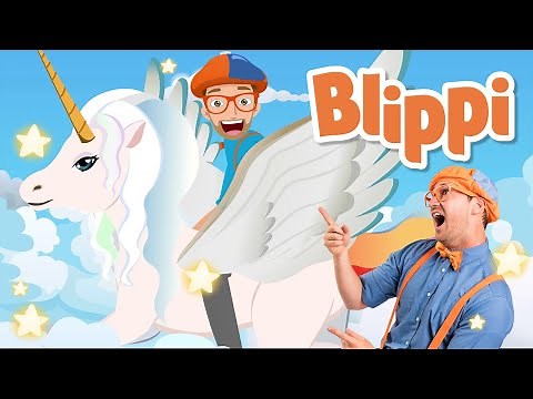 Blippi | Unicorn Song + MORE! | Song for Kids | Educational Videos for Kids