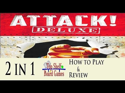 Attack! Deluxe 2 in 1 How to Play and Review